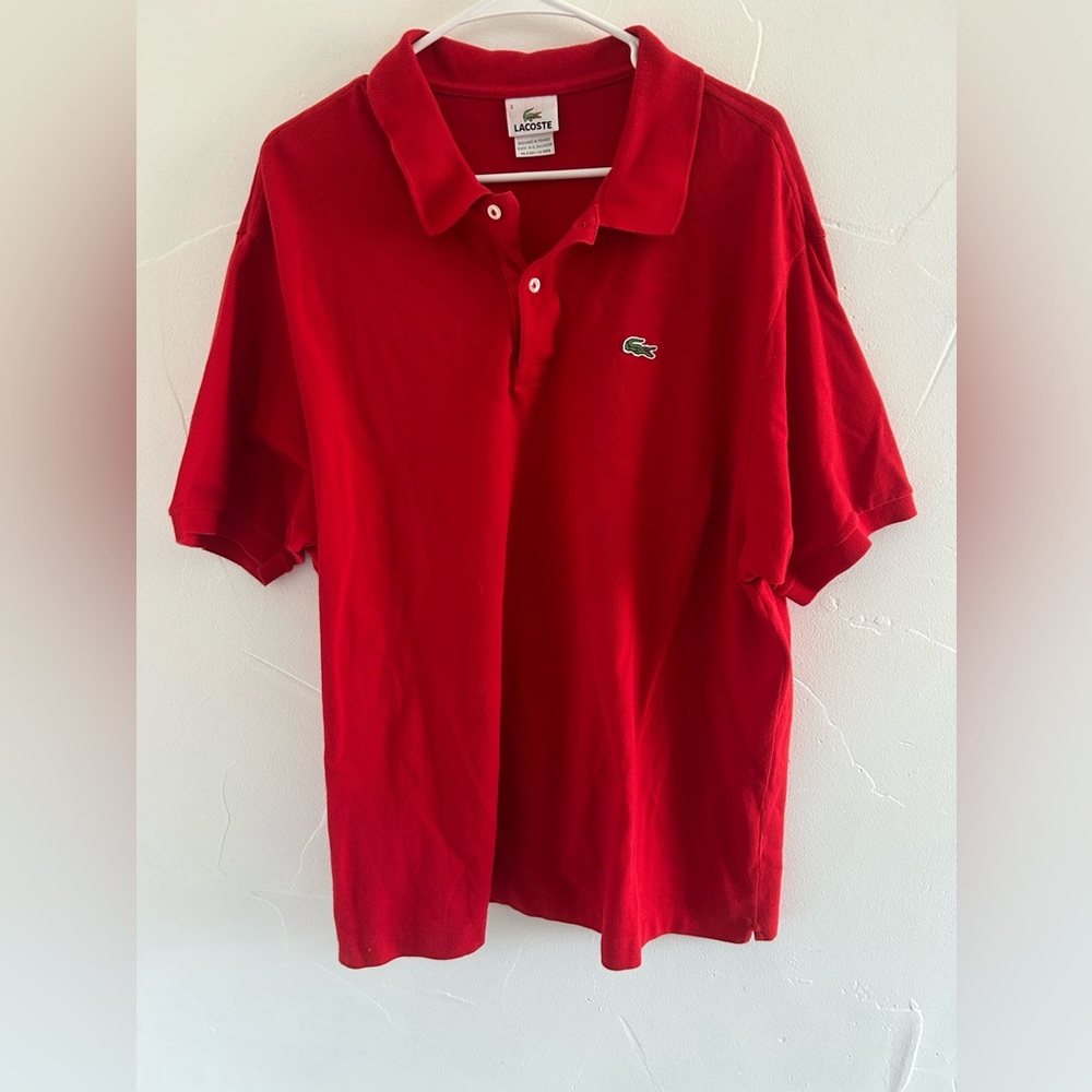 Lacoste vintage polo shirt